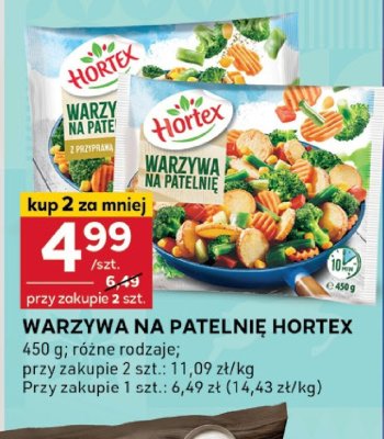 Warzywa na patelnię Hortex promocja w Stokrotka