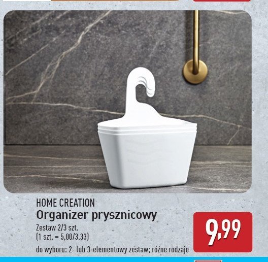 Organizer prysznicowy Home creation promocja