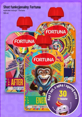 Shot funkcjonalny Fortuna, wybrane rodzaje promocja w POLOmarket