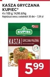 Kasza gryczana Kupiec promocja w Stokrotka