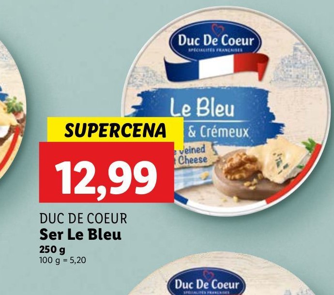 Ser le bleu Duc de coeur promocja