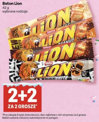 Baton Lion promocja w Delikatesy Centrum