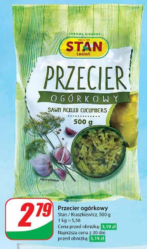 Przecier ogórkowy Stan promocja