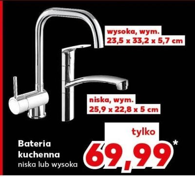 Bateria kuchenna niska wysoka promocja w Kaufland
