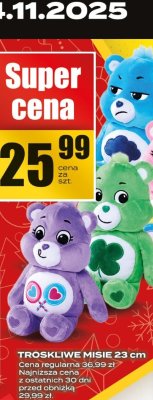 Maskotki Troskliwe Misie promocja w Supeco