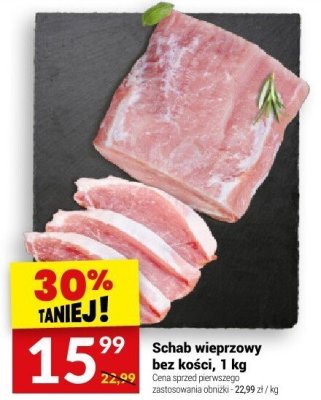 Schab wieprzowy bez kości, 1 kg promocja w Twój Market