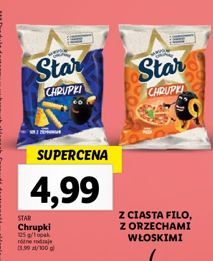 Chrupki pizza Star promocja