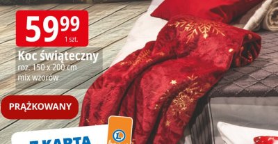 Koc świąteczny promocja w Leclerc