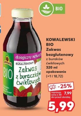 Zakwas bezglutenowy z buraków ćwikłowych promocja w Kaufland