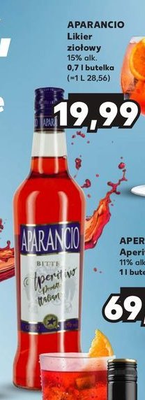 Likier APARANCIO promocja
