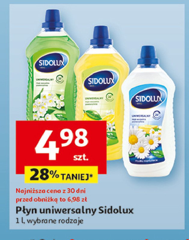 Płyn do mycia Sidolux Uniwersalny -  mydło marsylskie promocja