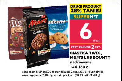 Ciastka z karmelem Mars promocja