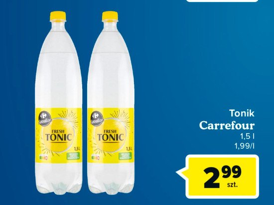 Napój tonic Carrefour promocje