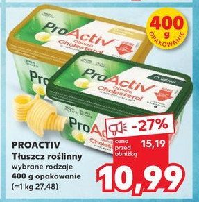 Margaryna o smaku masła Flora pro-activ promocja