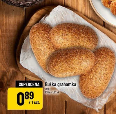Bułka grahamka promocja w POLOmarket