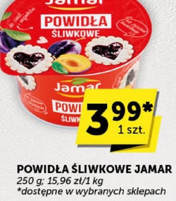Powidła śliwkowe Jamar promocja w Euro Sklep