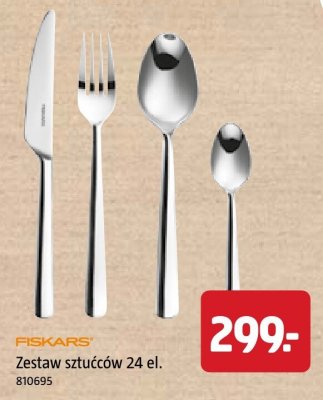 Zestaw sztućców 24 el. FISKARS promocja w Jula