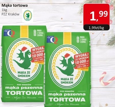 Mąka tortowa PZZ Kraków promocja w Market Point
