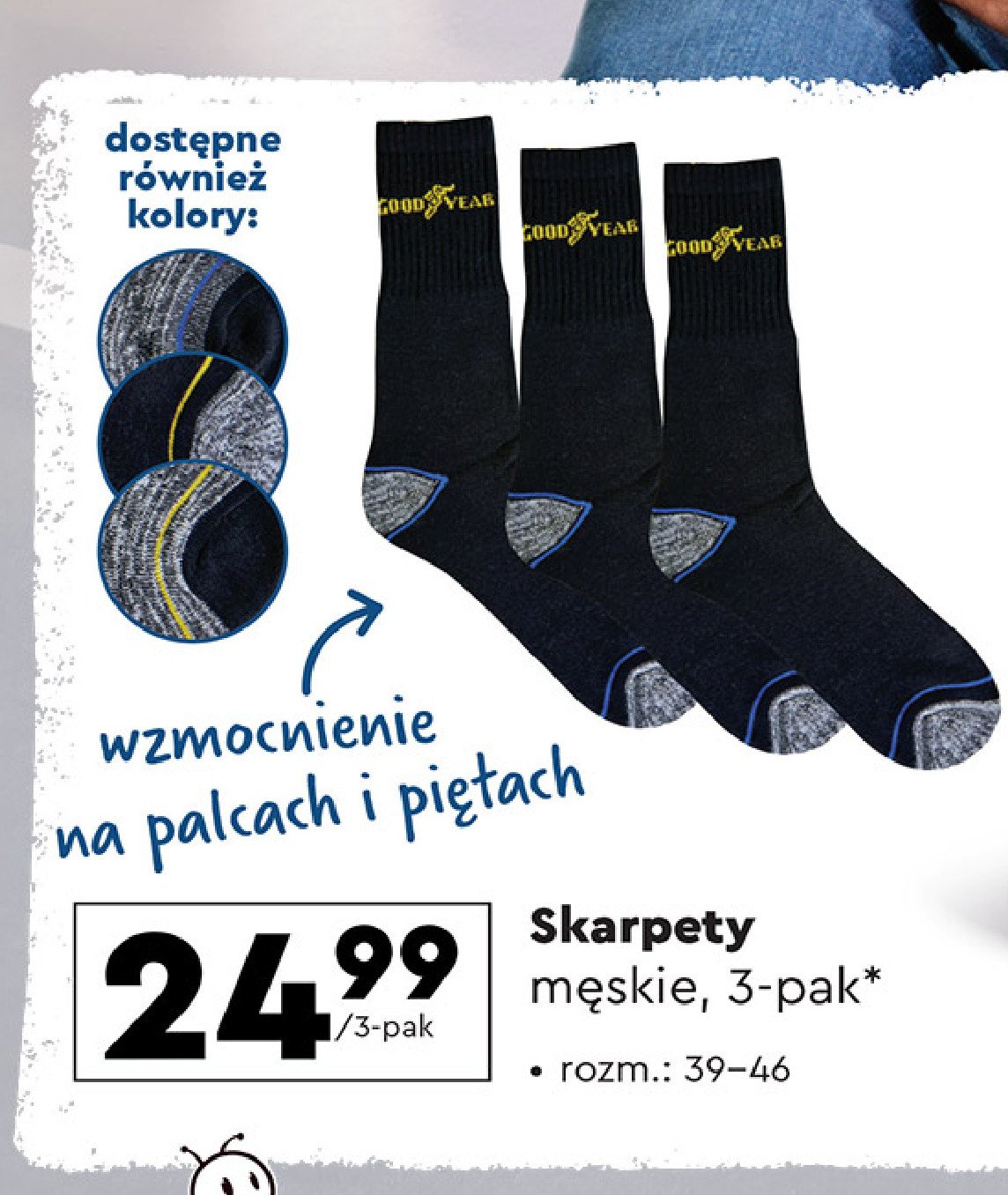 Skarpety 39-46 Goodyear promocja