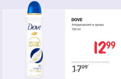 Antyperspirant w sprayu promocja w Rossmann