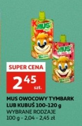 Mus jabłko-banan Kubuś promocja