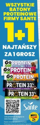 Batony proteinowe 1+1 promocja w Twój Market