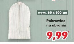 Pokrowiec na ubrania 60 x 100 cm promocja w Kaufland