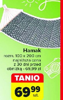 Hamak 100 x 200 cm Spokey promocja