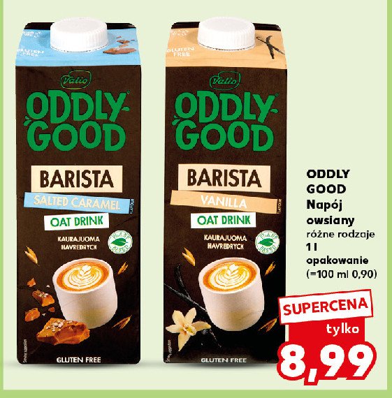 Napój owsiany barista słony karmel Oddly good promocja