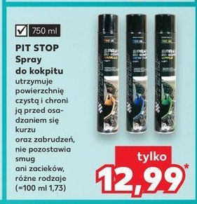 Spray do kokpitu jabłko Pit stop promocja