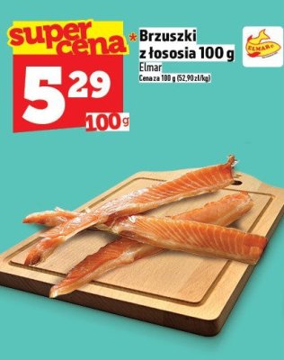 Brzuszki z łososia 100 g promocja w TOPAZ