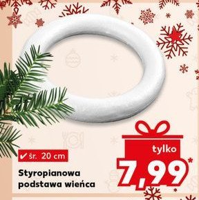 Podstawa styropianowa wieńca śr. 20 cm promocja