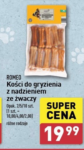 Kości do gryzienia Romeo promocja