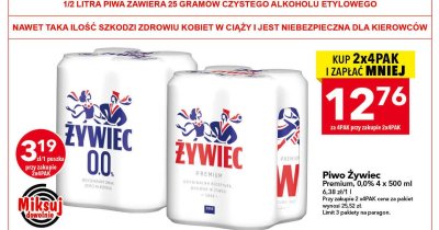 Piwo Żywiec promocja w LEWIATAN