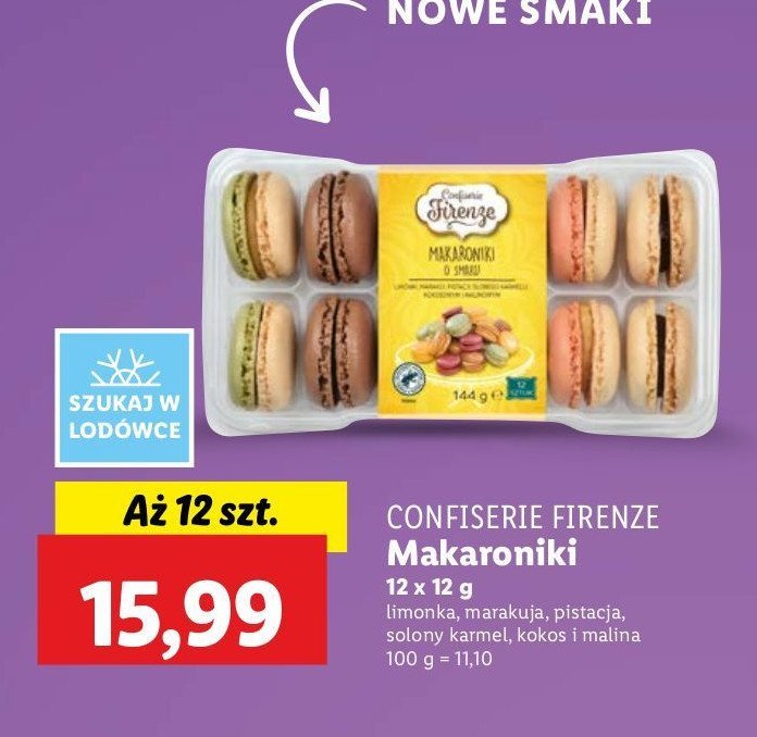 Makaroniki Confiserie firenze promocja w Lidl