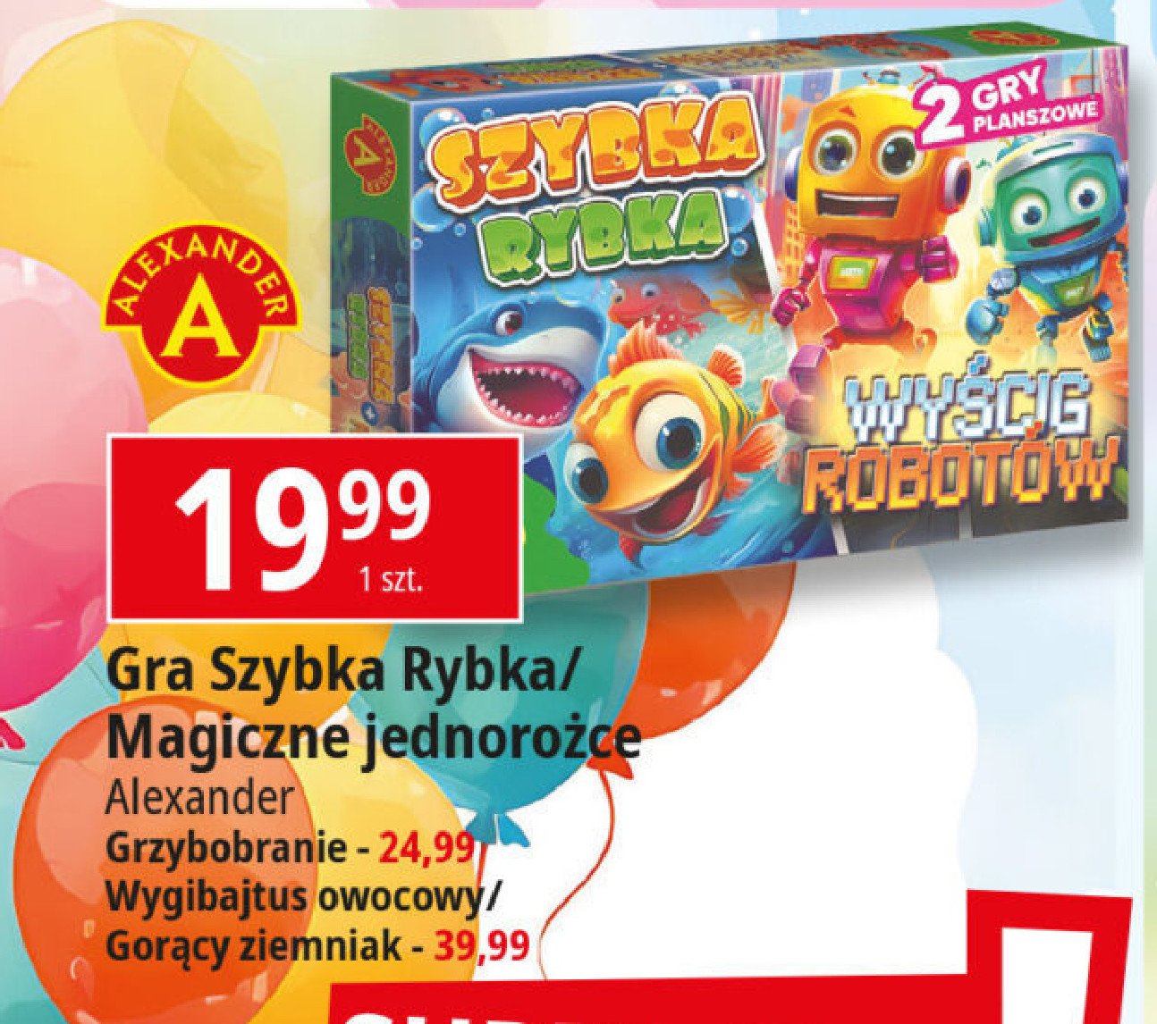 Magiczne jednorożce Alexander promocja w Leclerc