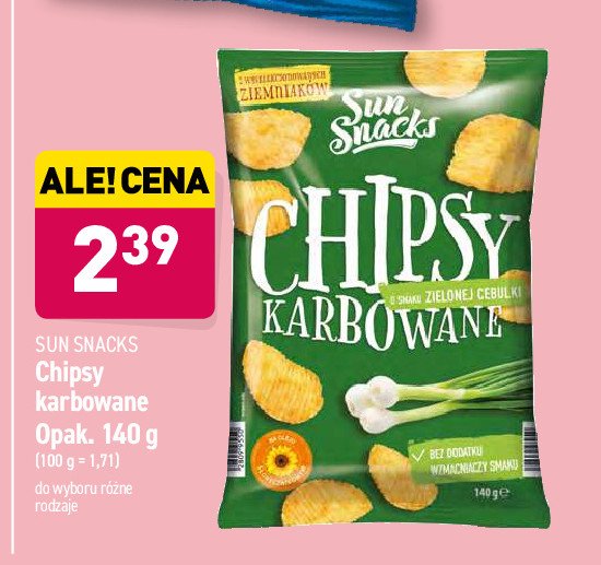 Chipsy o smaku zielonej cebulki promocja