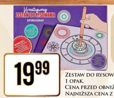 Zestaw do rysowania Spirograf promocja w Dino