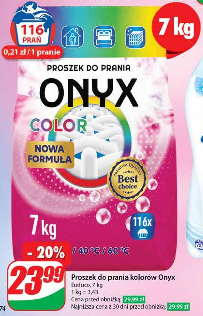 Proszek do prania color ONYX(PROSZKI) promocja