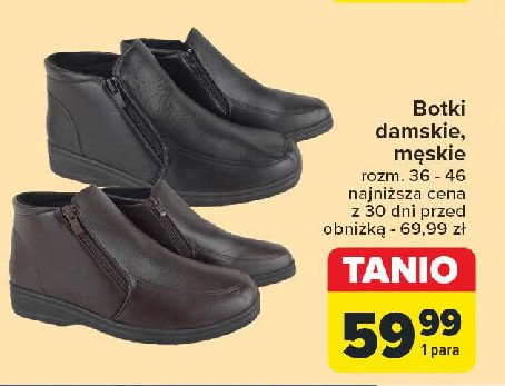 Botki damskie 36-46 promocja