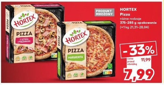 Pizza margherita Hortex promocja