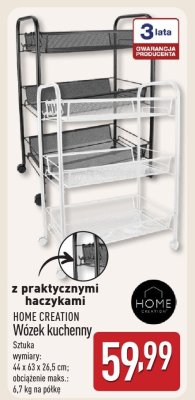 HOME CREATION wózek kuchenny promocja w Aldi