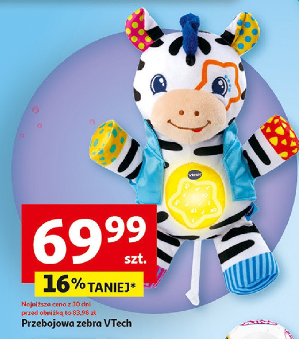 Przebojowa zebra Vtech promocja