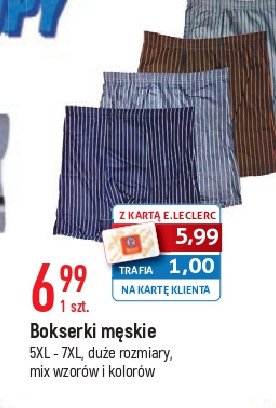 Bokserki m臋skie 5xl-7xl promocja