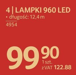Lampki 960 LED promocja w Selgros
