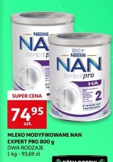 Mleko 2 Nestle nan expert pro ha promocja