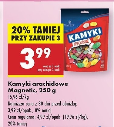 Kamyki arachidowe Magnetic promocja