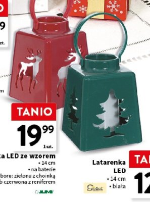Latarenka LED ze wzorem promocja w Intermarche