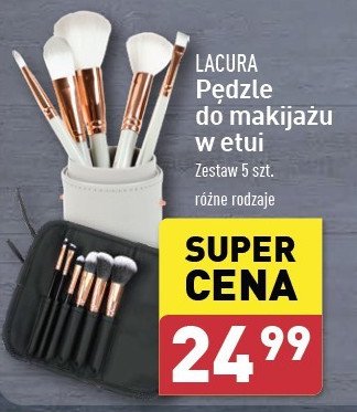 Pędzle do makijażu Lacura promocja