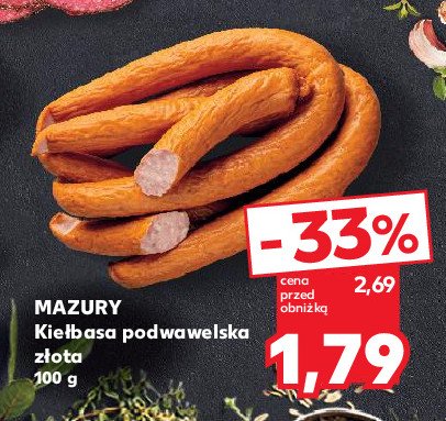 Kiełbasa podwawelska Mazury ełk promocja